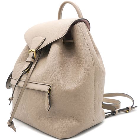 louis vuitton empreinte montsouris pm tourterelle backpack|Louis Vuitton monogram pm backpack.